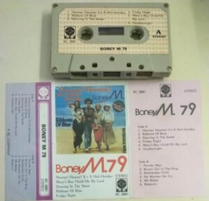 Boney M 79 English Audio Cassette