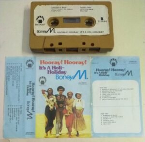 Boney M Hooray Hooray English Audio Cassette
