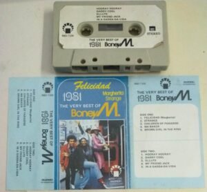 Boney M The Very best of 1981English Audio Cassette