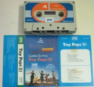 Boney M Top Pop's 81 English Audio Cassette
