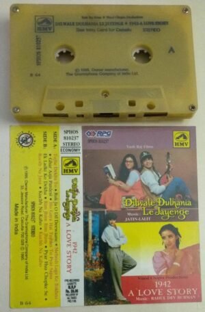 Dilwale Dulhania Le Jayenge- 1942 A Love Story Hindi Film Audio Cassette