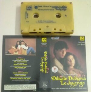 Dilwale Dulhania Le Jayenge Hindi Film songs Audio Cassette