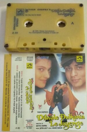 Dilwale Dulhaniya Le Jayenge Hindi Film songs Audio Cassette