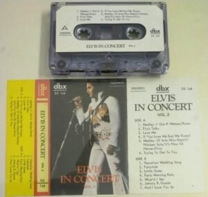 Elvis in Concert English Audio Cassette