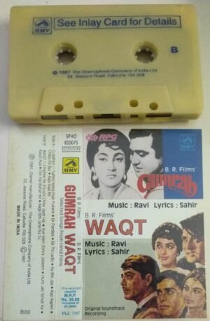 Gumrah- Waqt Hindi Film songs Audio Cassette