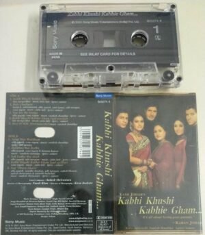Kabhi Khushi Kabhie Gham Hindi Film songs Audio Cassette