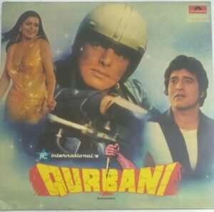 Qurbani Hindi Film LP Vinyl Record