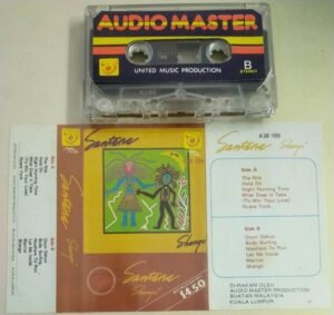 Santana Shango English Audio Cassette