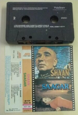 Shaan- Saagar Hindi Film Audio Cassette