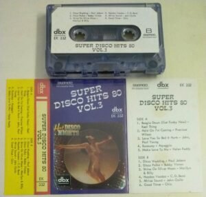 Super Disco Hits 80 English Audio Cassette