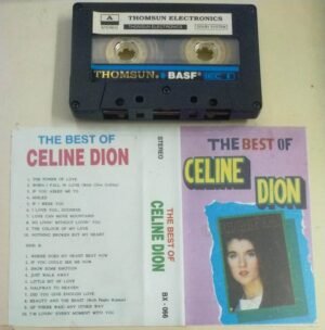 The Best of Celine Dion English Audio Cassette ( Thomsun make)