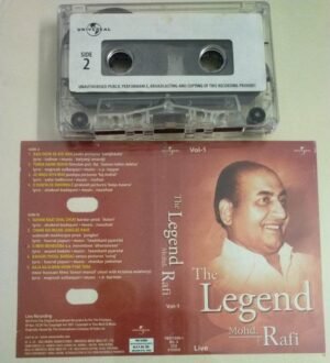 The Legend Mohd Rafi Hindi Film songs Audio Cassette