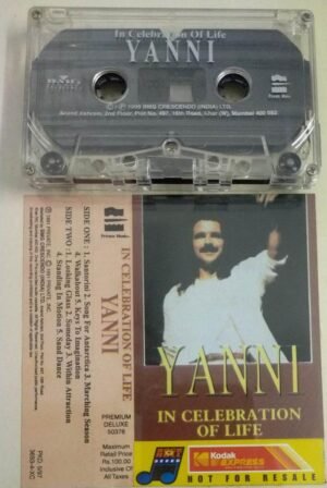 Yanni In Celebration of Life English Audio Cassette