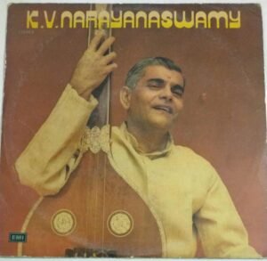 Carnatic Classical Vocal LP Vinyl Record by K V Narayanaswamy