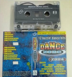 Dance Zone 2004 English Film songs Audio Cassette