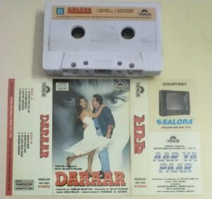 Daraar Hindi Film songs Audio Cassette