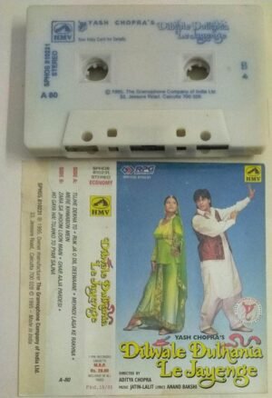 Dilwale Dulhania Le Jayenge Hindi Film songs Audio Cassette