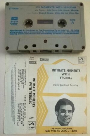 Intimate Moments with K J Yesudas Hindi Film songs Audio Cassette