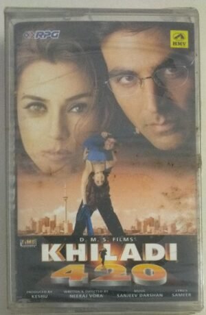 Khiladi 420 Hindi Film songs Audio Cassette (sealed pack)