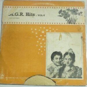 MGR Hits Vol 9 Tamil Film songs LP Vinyl Record