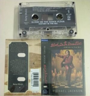 Michael Jackson Blood on the Dance floor English Audio Cassette