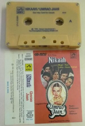 Nikaah- Umrao Jaan Hindi Film songs Audio Cassette