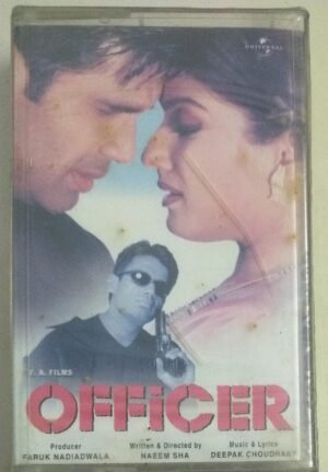 Officer Hindi Film songs Audio Cassette (sealed pack)