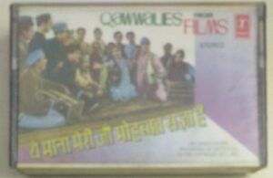 Qawwales From Films Hindi Audio Cassette (sealed pack)