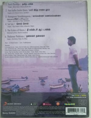 Thalaiva Tamil Film Audio CD by G V Prakash Kumar (sealed pack)
