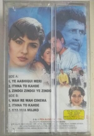 Yeh Aashiqui Meri Hindi Film songs Audio Cassette (sealed pack)