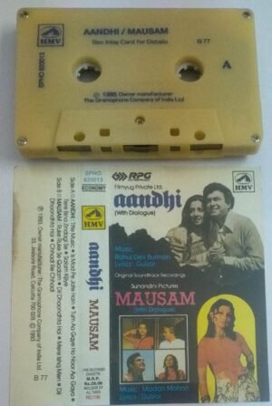 Aandhi- Nausham Hindi Film Audio Cassette