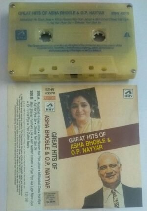 Great Hits of Asha Bhosle & OP Nayyar Hindi Film songs Audio Cassette