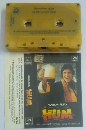 Hum Hindi Film Audio Cassette