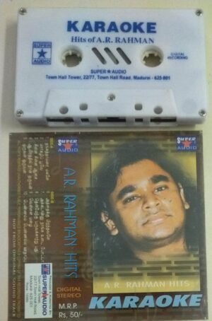 Karoke Hits of A R Rahman Hits Tamil Audio Cassette