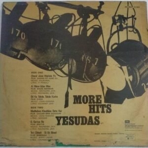 More Hits Yesudas Malayalam Film hits LP Vinyl Record