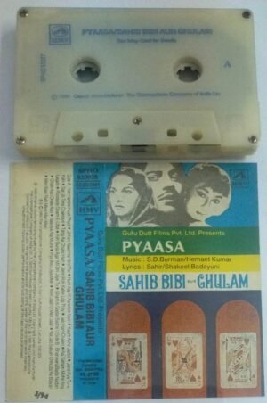 Pyaasa- Sahib Bibi- Ghulam Hindi Film Audio Cassette