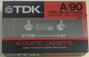 TDK Type I A 90 Blank Cassette (sealed pack)