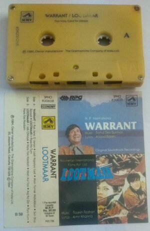 Warrant- Lootmar Hindi Film Audio Cassette