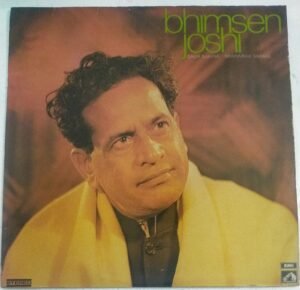 Hindustani Classical LP Vinyl Record by Bhimsen Joshi