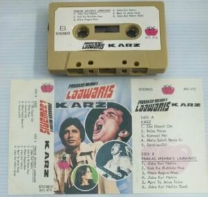 Laawris- Karz Hindi Film songs Audio Cassette