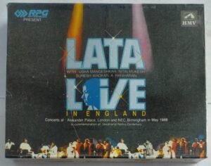 Lata Live in England Hindi Film songs Audio Cassette (pack of 2 Cassette)