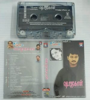 Shajahaan Tamil Film songs Audio Cassette