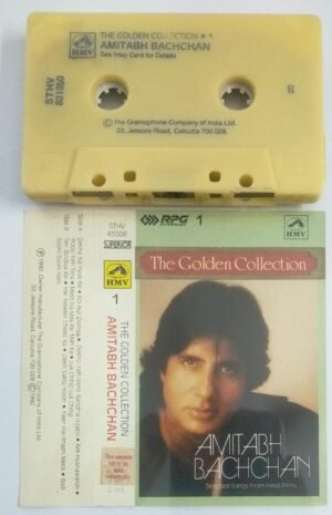 The Golden Collection Amitabh Bachchan Hindi Film songs Audio Cassette.jpg Vol 1