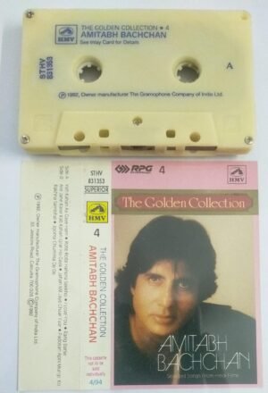 The Golden Collection Amitabh Bachchan Hindi Film songs Audio Cassette.jpg Vol 4