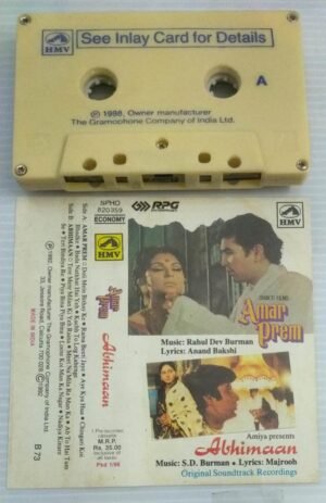 Amar Prem- Abhimaan Hindi Film songs Audio Cassette