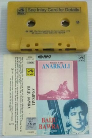 Anarkali-Baiju Bawara Hindi Film songs Audio Cassette
