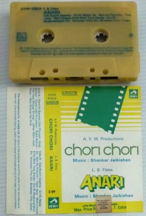 Chori Chori- Anari Hindi Film songs Audio Cassette
