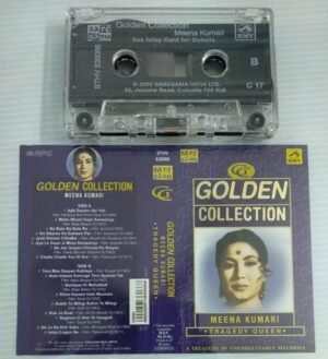 Golden Collection Meena Kumari Hits Hindi Film songs Audio Cassette
