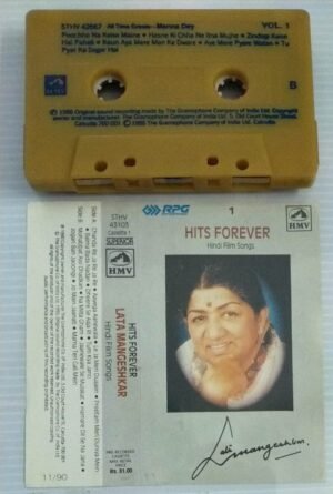 Hits Forever Lata Mangeshkar Hindi Film songs Audio Cassette