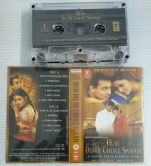 Hum Dil De Chuke Sanam Hindi Film songs Audio Cassette
